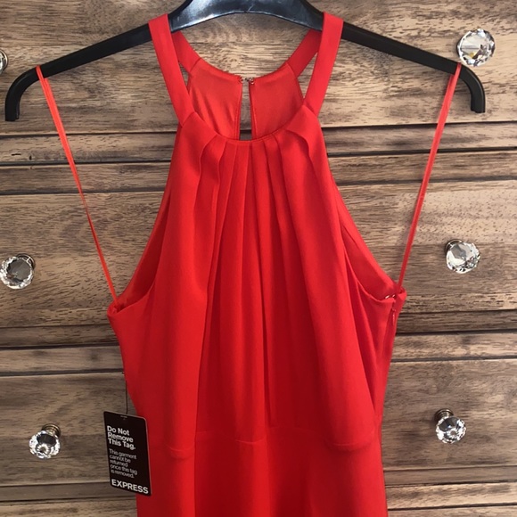 NWT Red Fit and Flare Dress - Picture 4 of 5